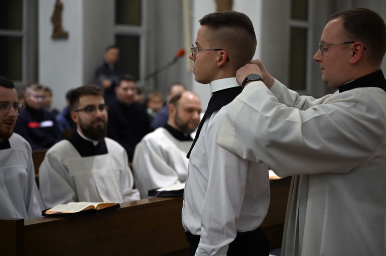 Obłóczyny w koszalińskim seminarium