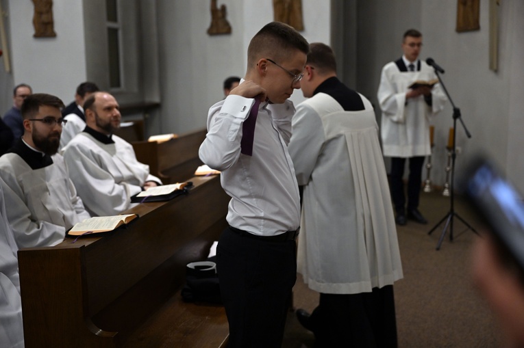 Obłóczyny w koszalińskim seminarium