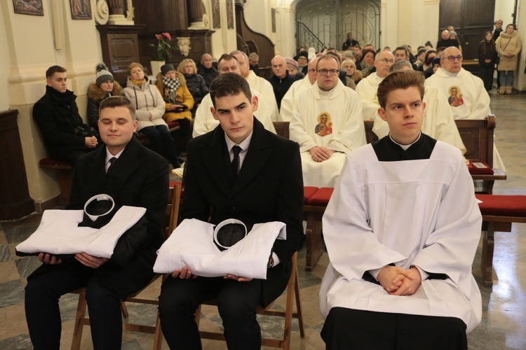 Płock. Obłóczyny i kandydatura do kapłaństwa