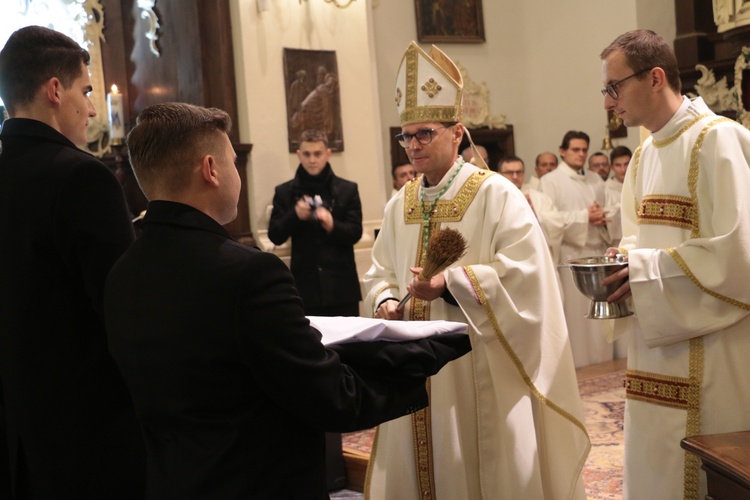 Płock. Obłóczyny i kandydatura do kapłaństwa