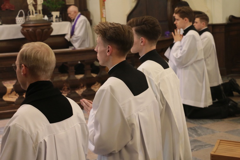 Płock. Obłóczyny i kandydatura do kapłaństwa