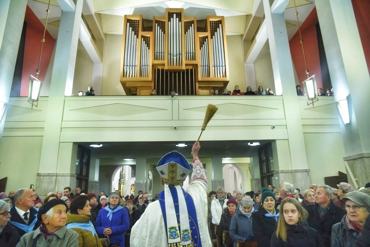 Poświęcenie organów w Brzesku