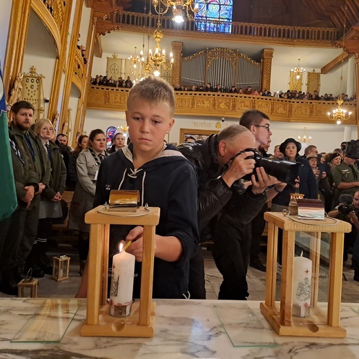 Betlejemskie Światełko Pokoju na Krzeptówkach 