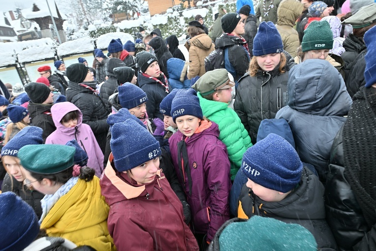 Betlejemskie Światełko Pokoju na Krzeptówkach 