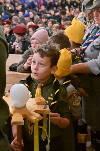 Betlejemskie Światełko Pokoju na Krzeptówkach 