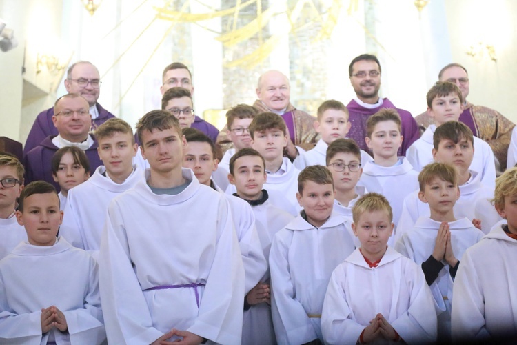 Błogosławieństwo lektorów u MB Fatimskiej