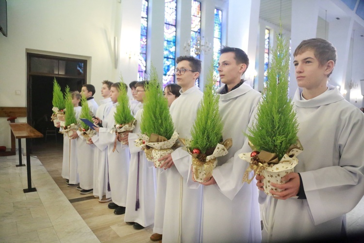 Błogosławieństwo lektorów u MB Fatimskiej