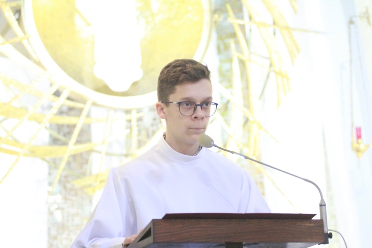 Błogosławieństwo lektorów u MB Fatimskiej