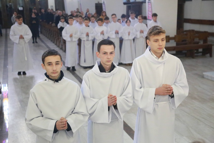 Błogosławieństwo lektorów u MB Fatimskiej