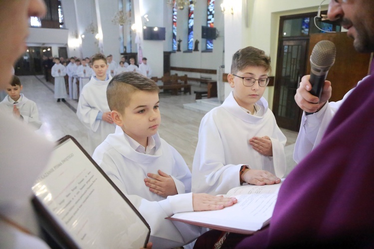 Błogosławieństwo lektorów u MB Fatimskiej