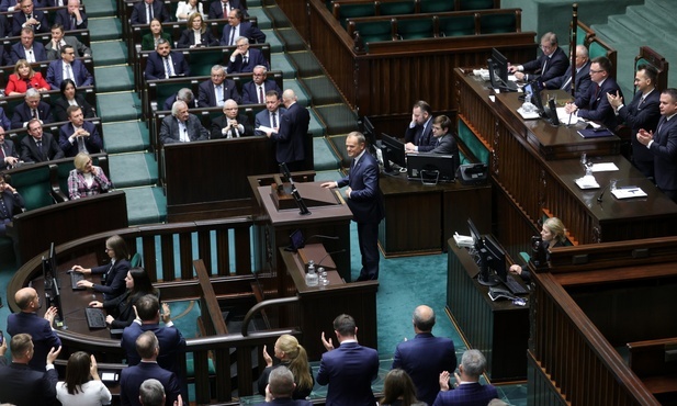 Sejm wybrał Donalda Tuska na premiera