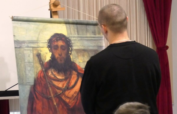 Rekolekcje diakonii wyzwolenia z obrazem Ecce Homo w Bielsku-Białej