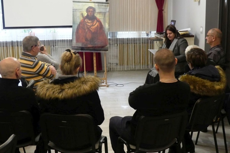 Obraz "Ecce Homo" prowadził uczestnków rekolekcji diakonii wyzwolenia.