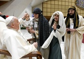 Papież: szopka to nie folklor, nie tego chciał św. Franciszek