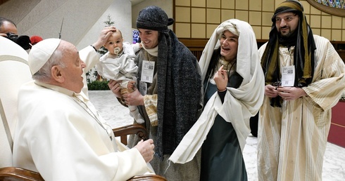 Papież: szopka to nie folklor, nie tego chciał św. Franciszek