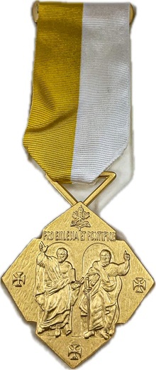 Medal "Pro Ecclesia et pontifice" dla pana Zygmunta Brachmańskiego