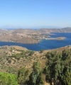 Panorama wyspy Patmos