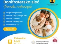 Sieć  Poradni Rodzinnych w Krakowie zaprasza na bezpłatne konsultacje ze specjalistami