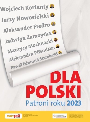 W najnowszym "Małym Gościu" specjalny dodatek - Patroni roku 2023