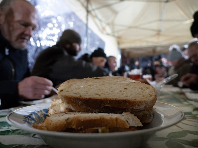 Spotkanie świąteczne z jałmużnikiem