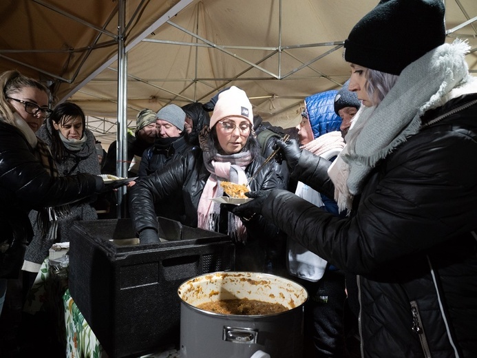 Spotkanie świąteczne z jałmużnikiem