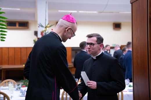 Spotkanie wigilijne w Wyższym Śląskim Seminarium Duchownym