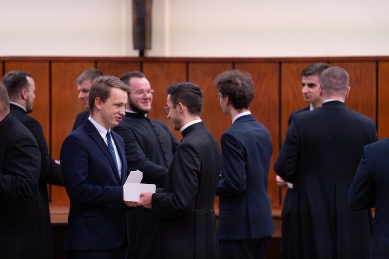 Spotkanie wigilijne w Wyższym Śląskim Seminarium Duchownym