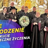 Świąteczne życzenia bp Roman Pindel nagrał razem z Bractwem św. Jana Kantego.