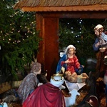 Przasnysz. Szopka bożonarodzeniowa w parafii pw. Chrystusa Zbawiciela