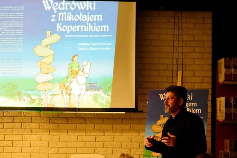 Prezentacja komiksu "Wędrówki z Mikołajem Kopernikiem"