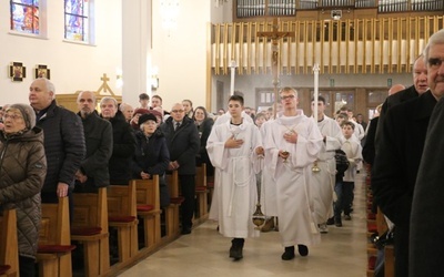 Relikwie bł. rodziny Ulmów w kościele Chrystusa Króla