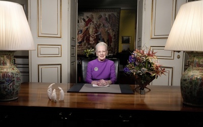 Duńska królowa Małgorzata II nieoczekiwanie ogłosiła abdykację z dniem 14 stycznia