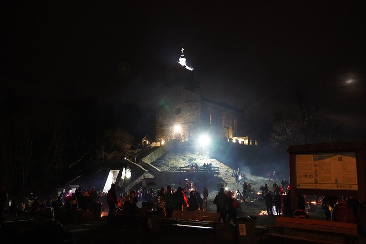 W Nowy Rok na Ślęży