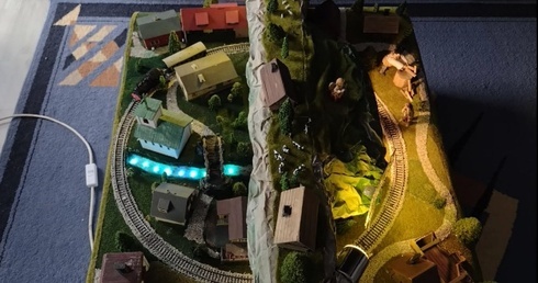 Stajenka 13-letniego budowniczego