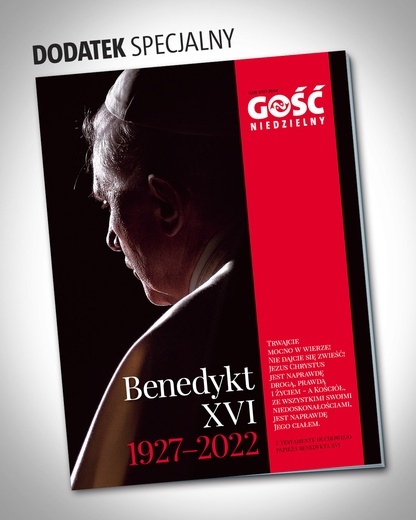 Z najnowszym wydaniem "Gościa Niedzielnego" bezpłatny dodatek o papieżu Benedykcie XVI