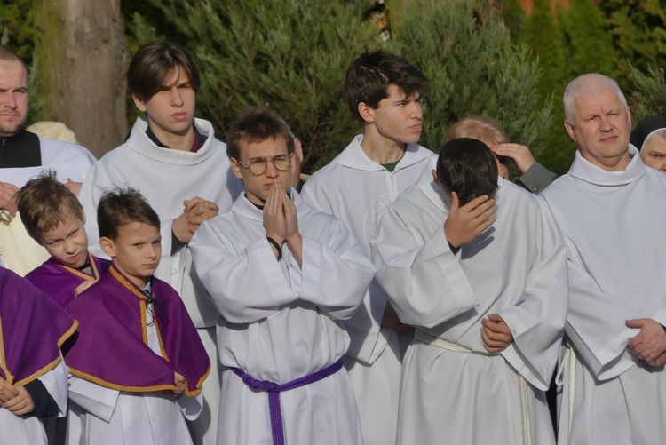 Uroczystości pogrzebowe śp. ks. Tadeusza Słoniny SDS w Bielsku-Białej Cygańskim Lesie