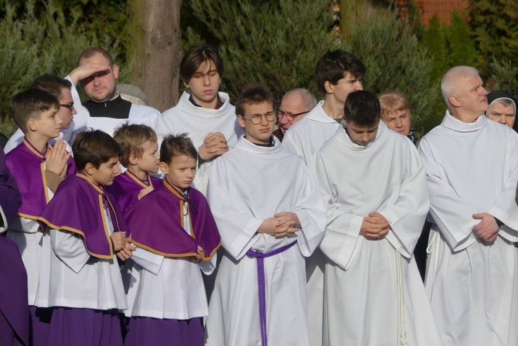 Uroczystości pogrzebowe śp. ks. Tadeusza Słoniny SDS w Bielsku-Białej Cygańskim Lesie