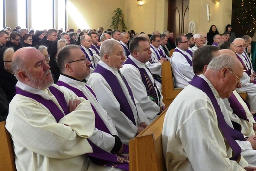 Uroczystości pogrzebowe śp. ks. Tadeusza Słoniny SDS w Bielsku-Białej Cygańskim Lesie