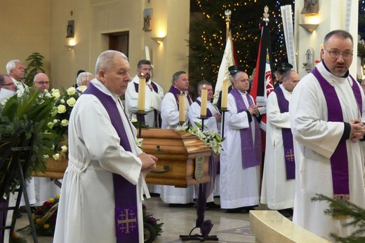 Uroczystości pogrzebowe śp. ks. Tadeusza Słoniny SDS w Bielsku-Białej Cygańskim Lesie