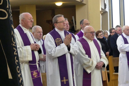Uroczystości pogrzebowe śp. ks. Tadeusza Słoniny SDS w Bielsku-Białej Cygańskim Lesie