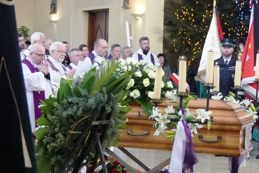 Uroczystości pogrzebowe śp. ks. Tadeusza Słoniny SDS w Bielsku-Białej Cygańskim Lesie