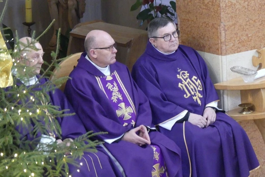 Uroczystości pogrzebowe śp. ks. Tadeusza Słoniny SDS w Bielsku-Białej Cygańskim Lesie
