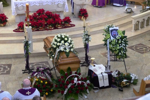 Uroczystości pogrzebowe śp. ks. Tadeusza Słoniny SDS w Bielsku-Białej Cygańskim Lesie