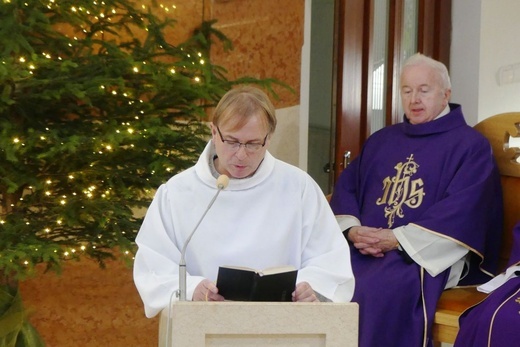 Uroczystości pogrzebowe śp. ks. Tadeusza Słoniny SDS w Bielsku-Białej Cygańskim Lesie