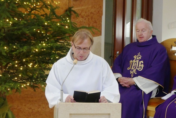 Uroczystości pogrzebowe śp. ks. Tadeusza Słoniny SDS w Bielsku-Białej Cygańskim Lesie