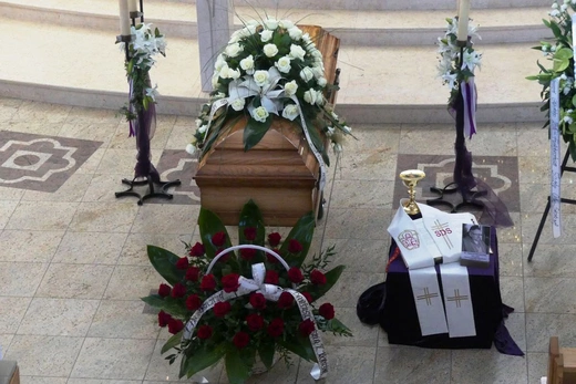 Uroczystości pogrzebowe śp. ks. Tadeusza Słoniny SDS w Bielsku-Białej Cygańskim Lesie