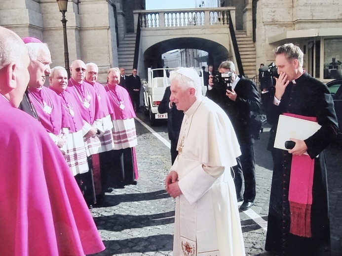 Spotkania bp. Ignacego Deca z papieżem Benedyktem XVI