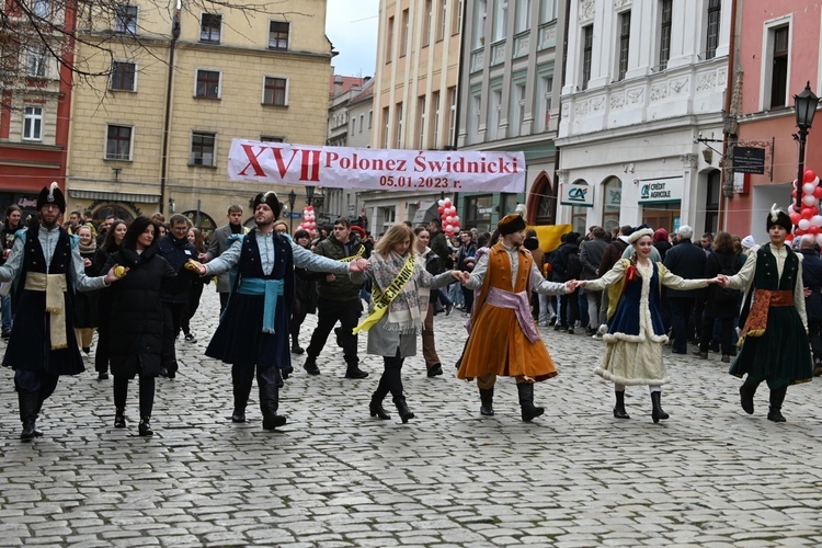 Polonez maturzystów w Świdnicy 2023