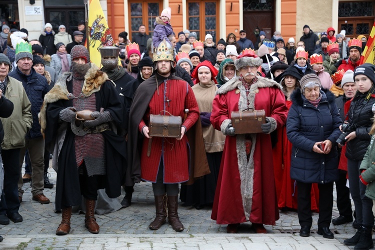 Orszak Trzech Króli w Sandomierzu