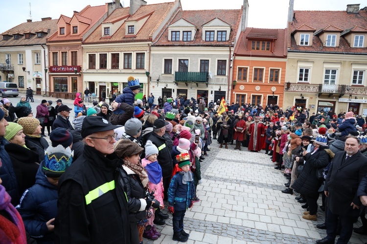 Orszak Trzech Króli w Sandomierzu